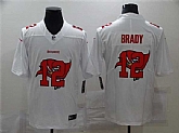 Men's Tampa Bay Buccaneers #12 Tom Brady White Shadow Logo Limited Jersey Dzhi,baseball caps,new era cap wholesale,wholesale hats